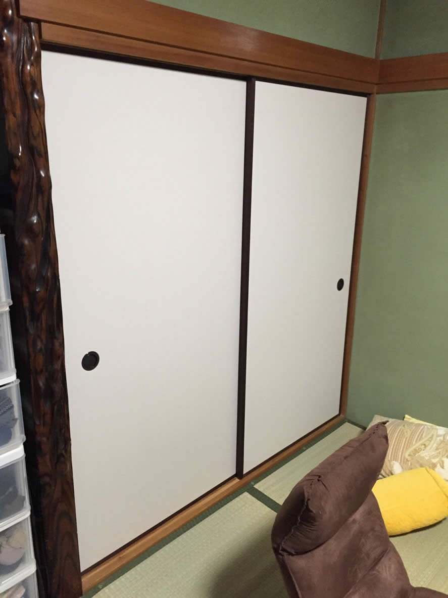 ふすまの張替え